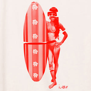 SURFER GIRL, Distressed, Vintage White, Unisex